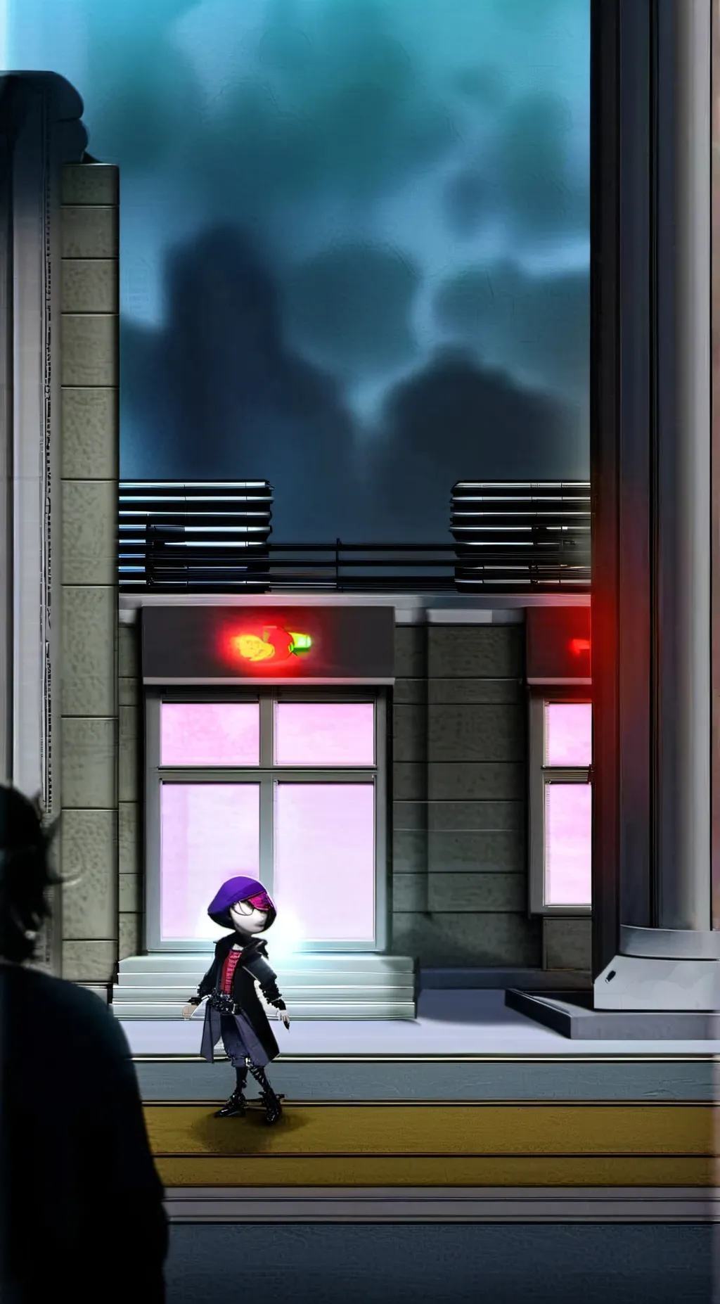 ai character: Uzi background