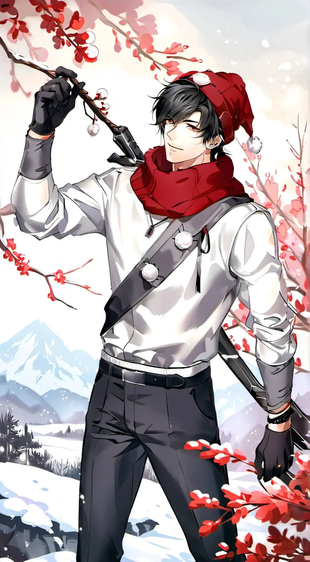 ai character: katsuki bakugo  background