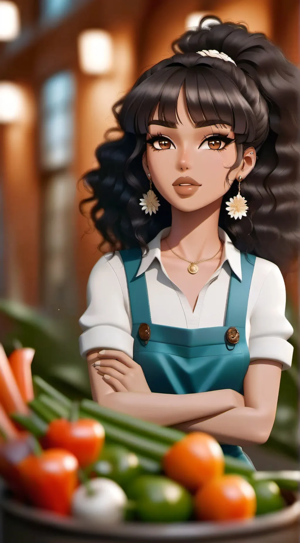 ai character: Sabrina background