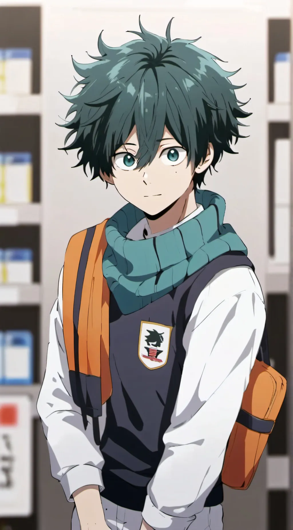 ai character: Deku background