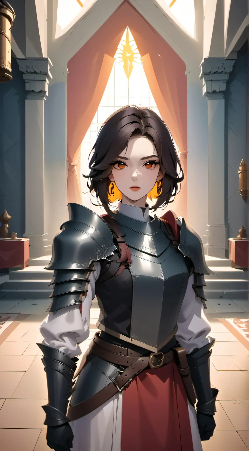 ai character: Sophia the Knight background