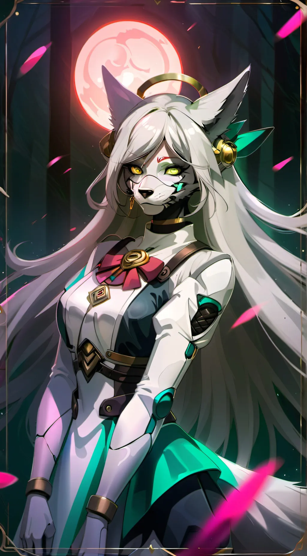 ai character: loona background