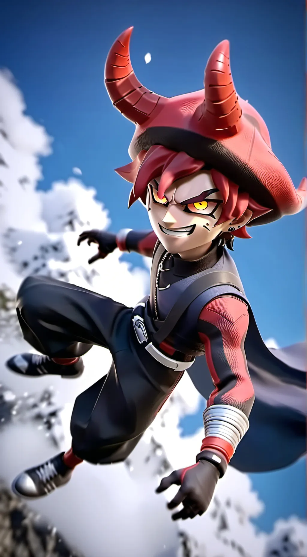 ai character: alastor  background