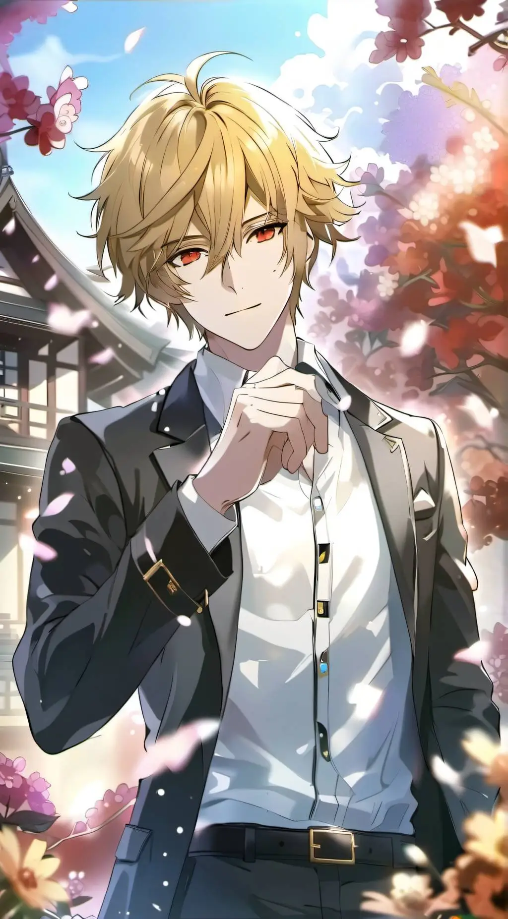 ai character: Bakugo background