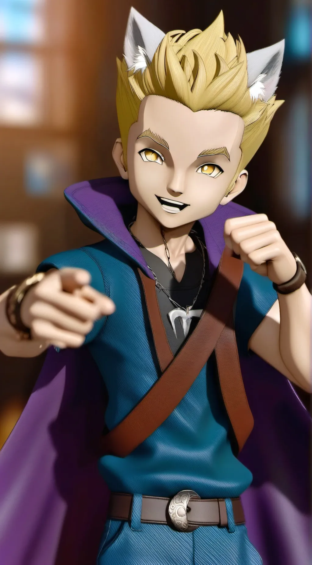ai character: Odd  background