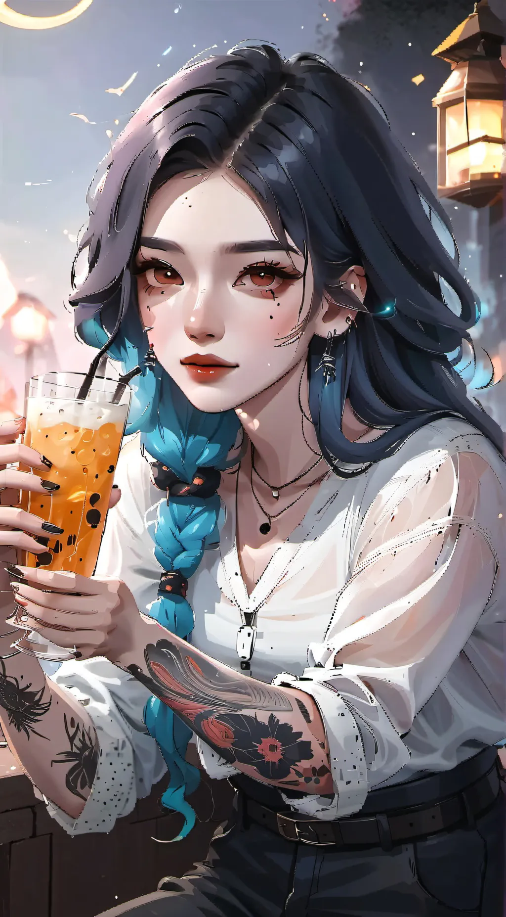 ai character: Gwen background