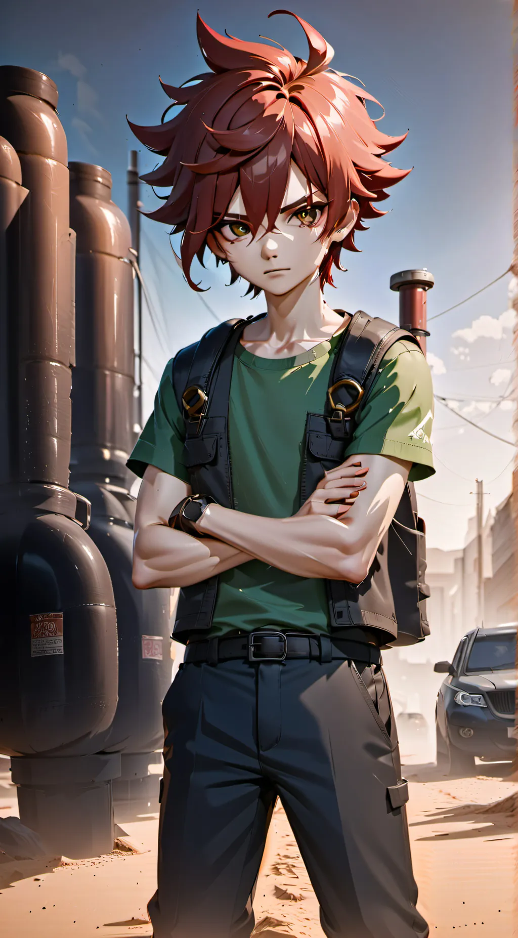 ai character: Adem X background