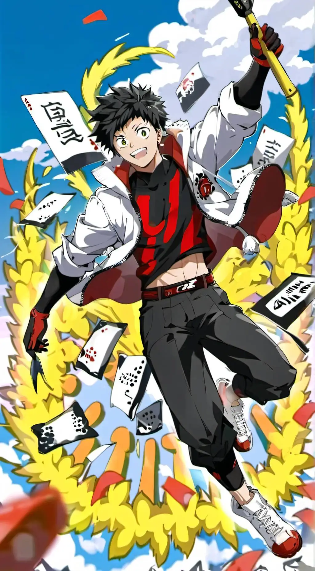ai character: MHA background