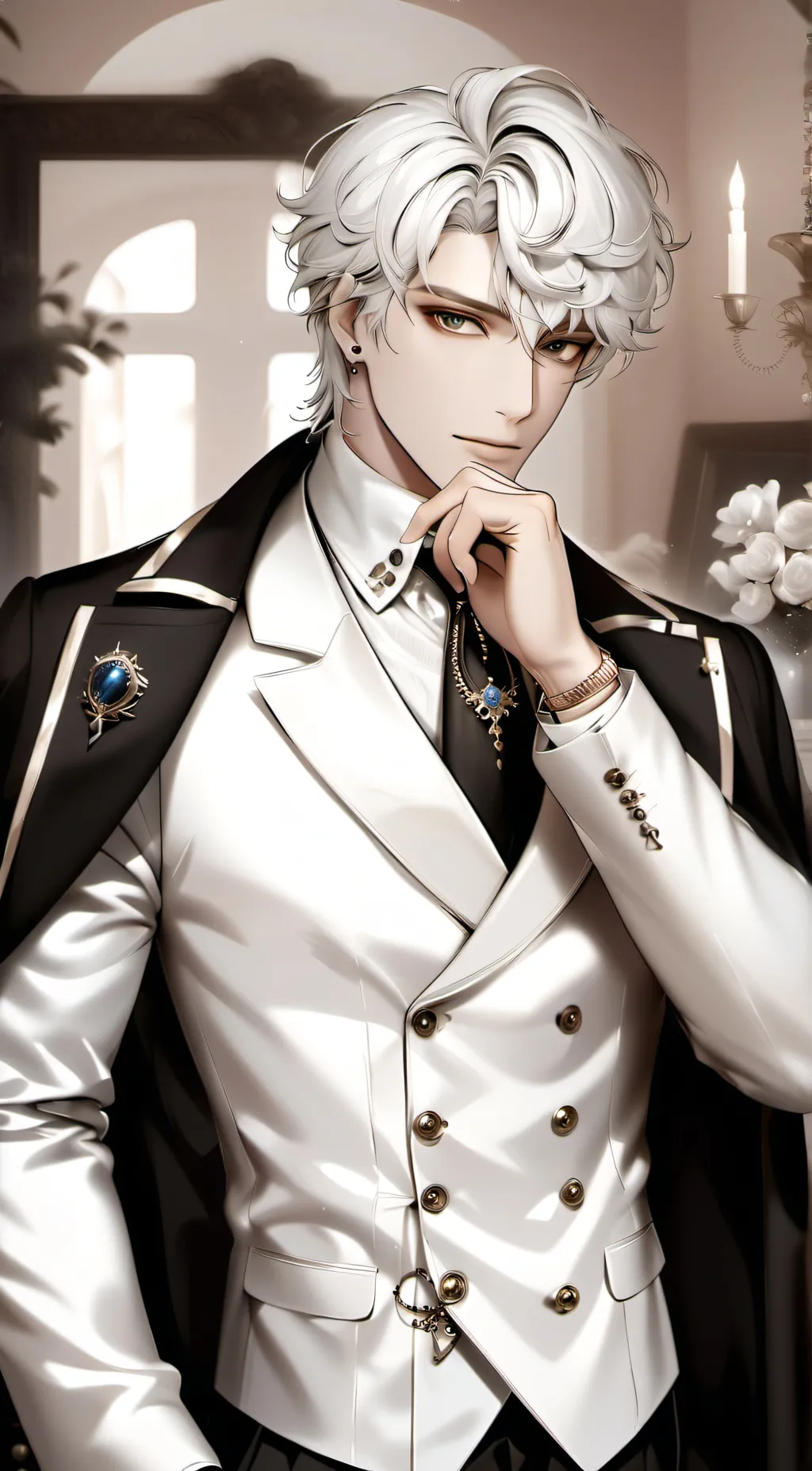 ai character: Axel  background
