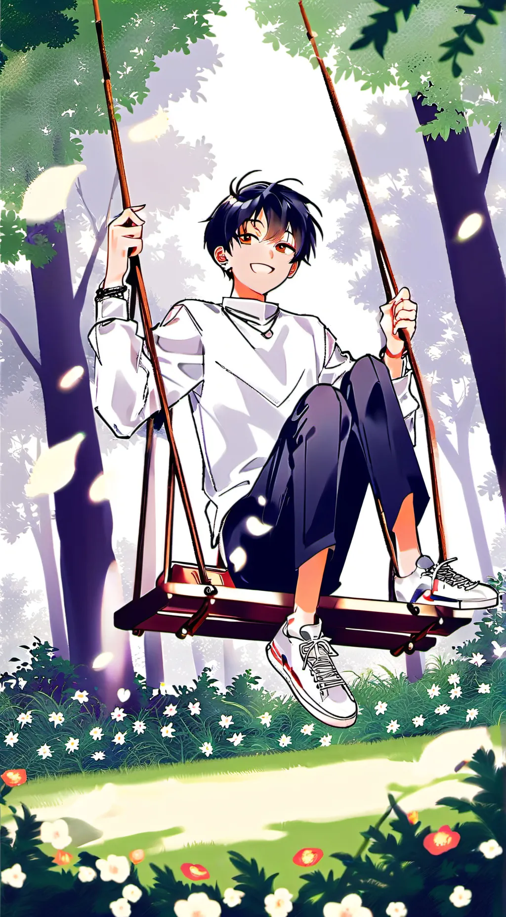 ai character: Mark  background