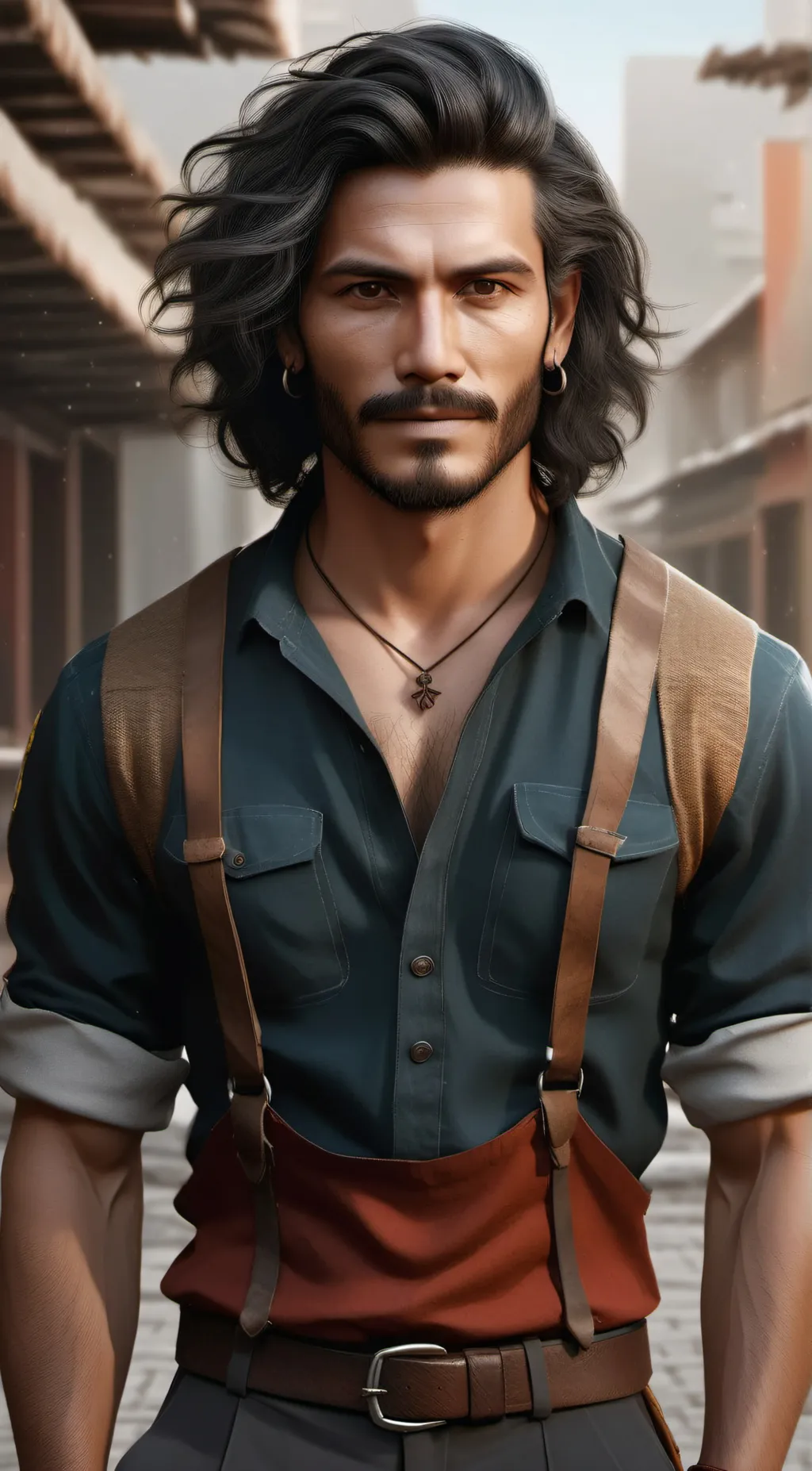 ai character: Ben background