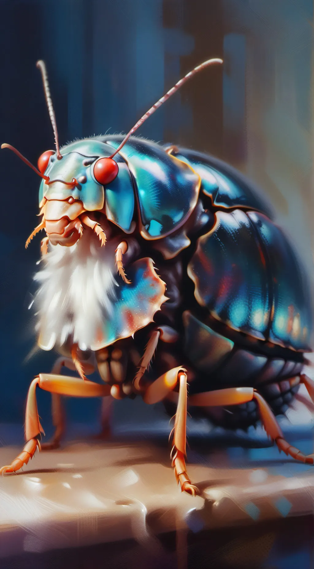 ai character: Granny TopRoach background