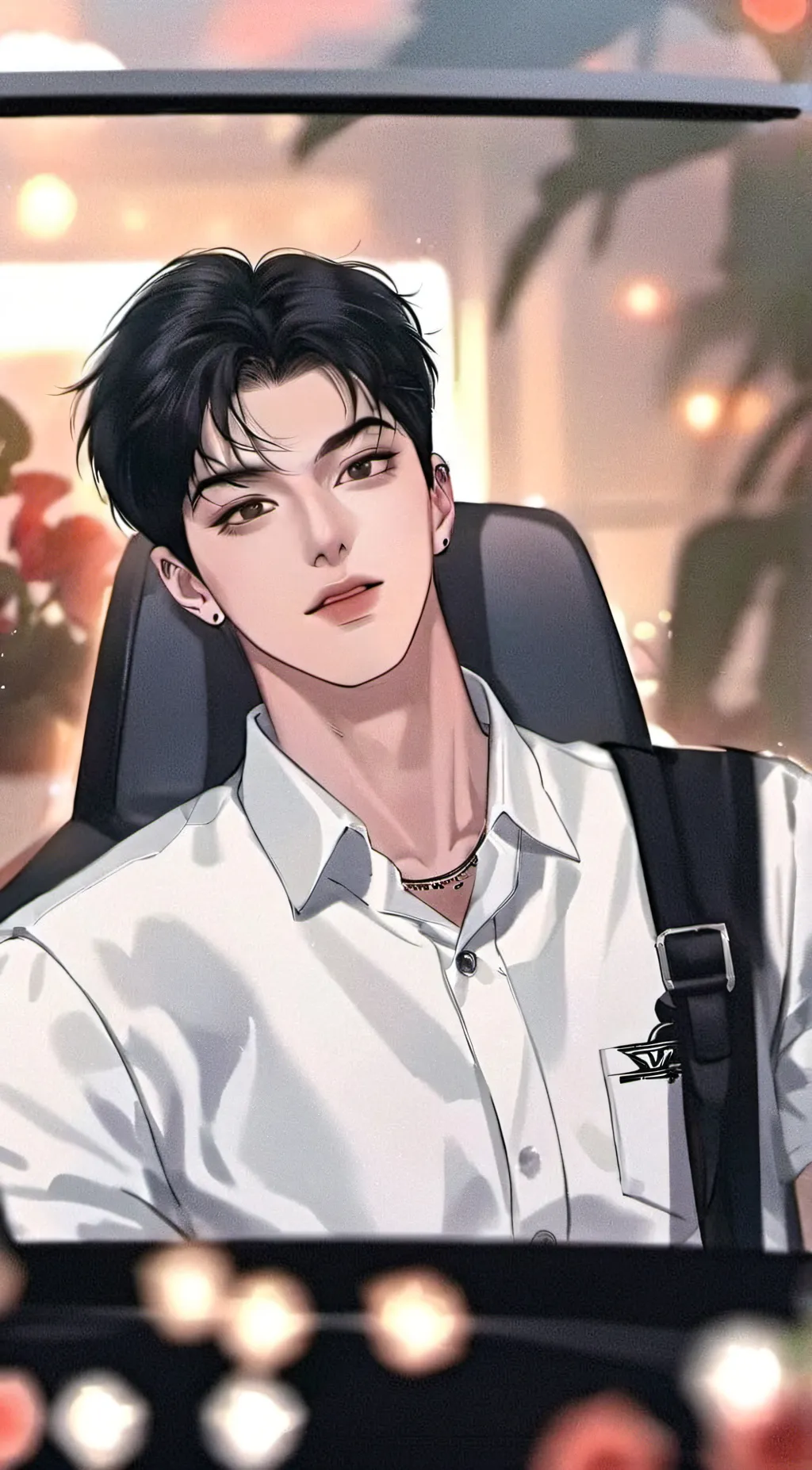 ai character: Ethan  background