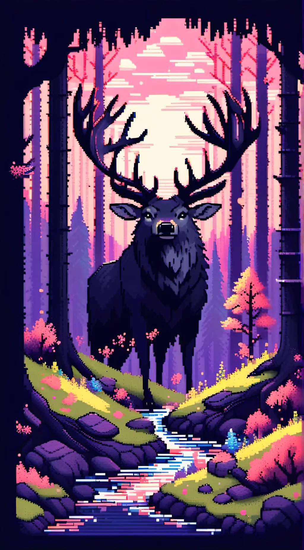 ai character: S U R V I V E background