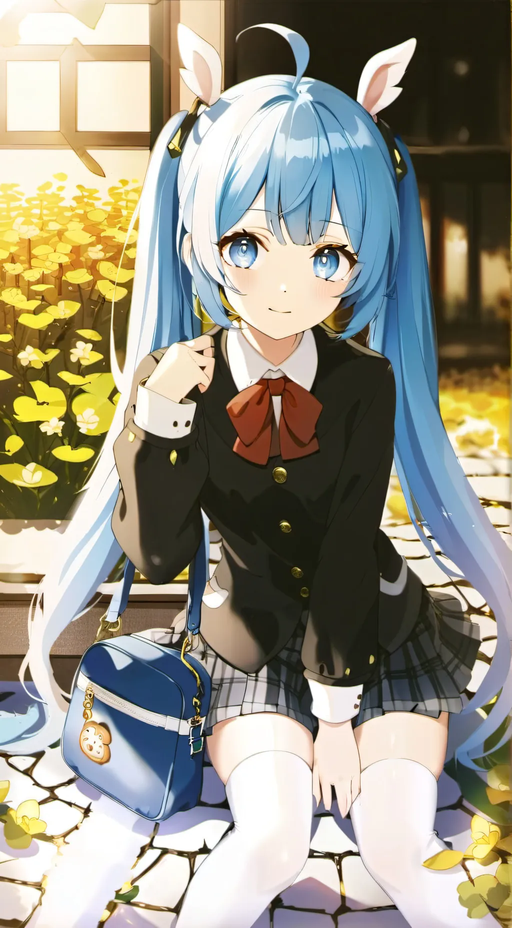 ai character: hatsumei miku background