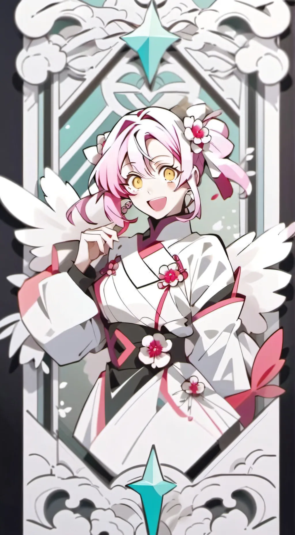 ai character: kny background