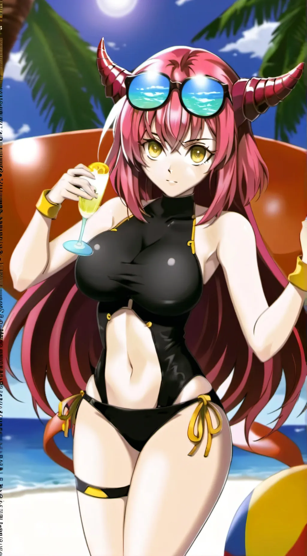 ai character: Aria background