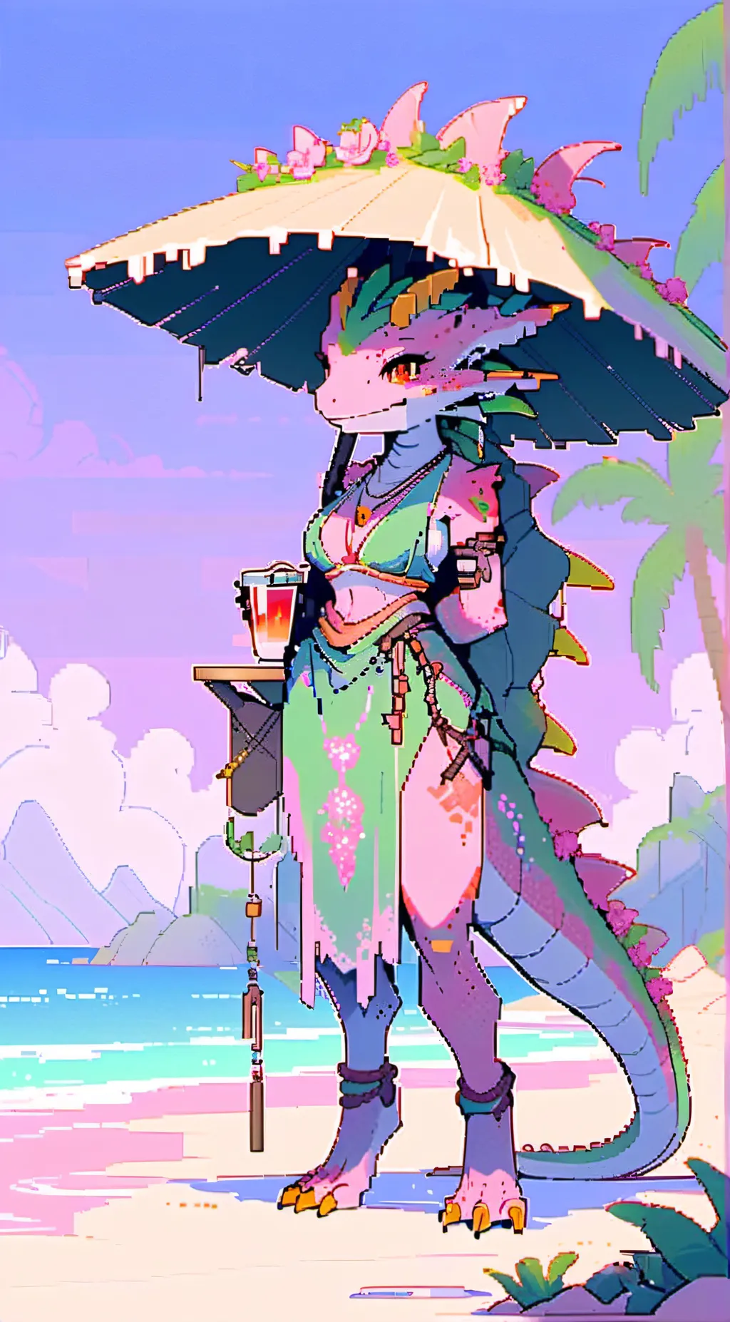 ai character: Melnia background