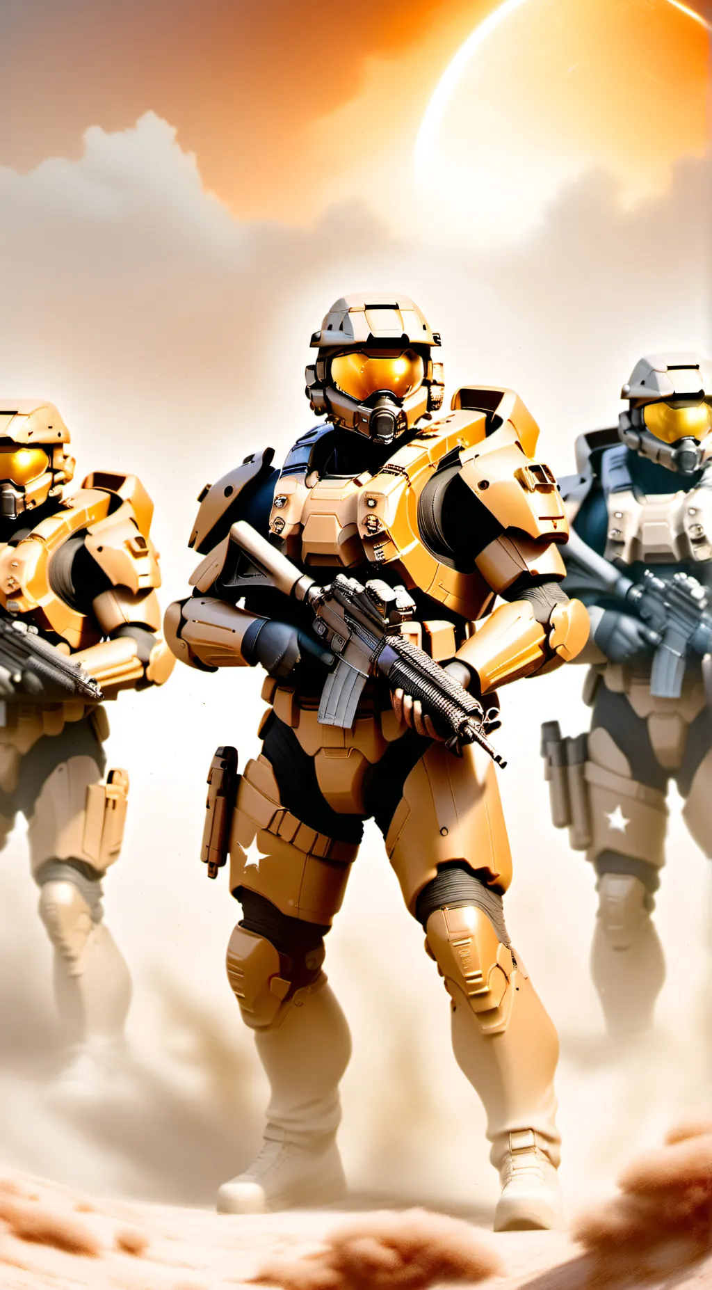 ai character: marines background
