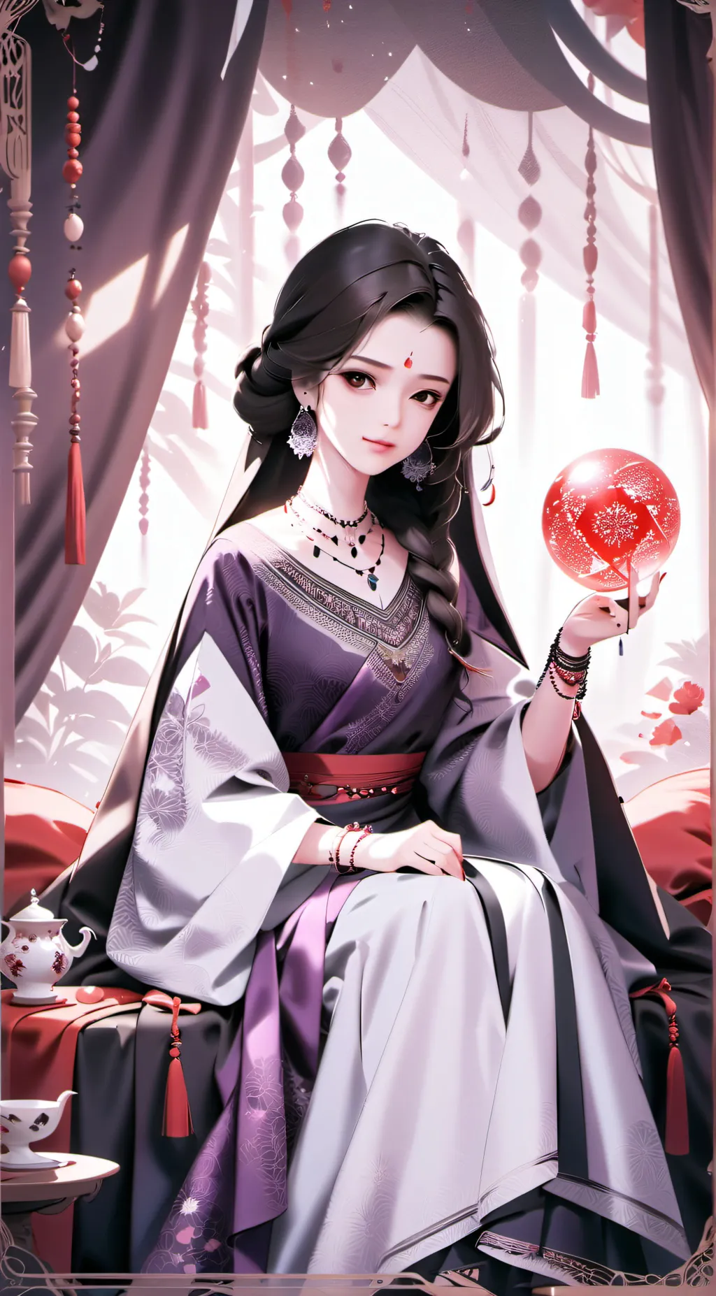 ai character: Jade background