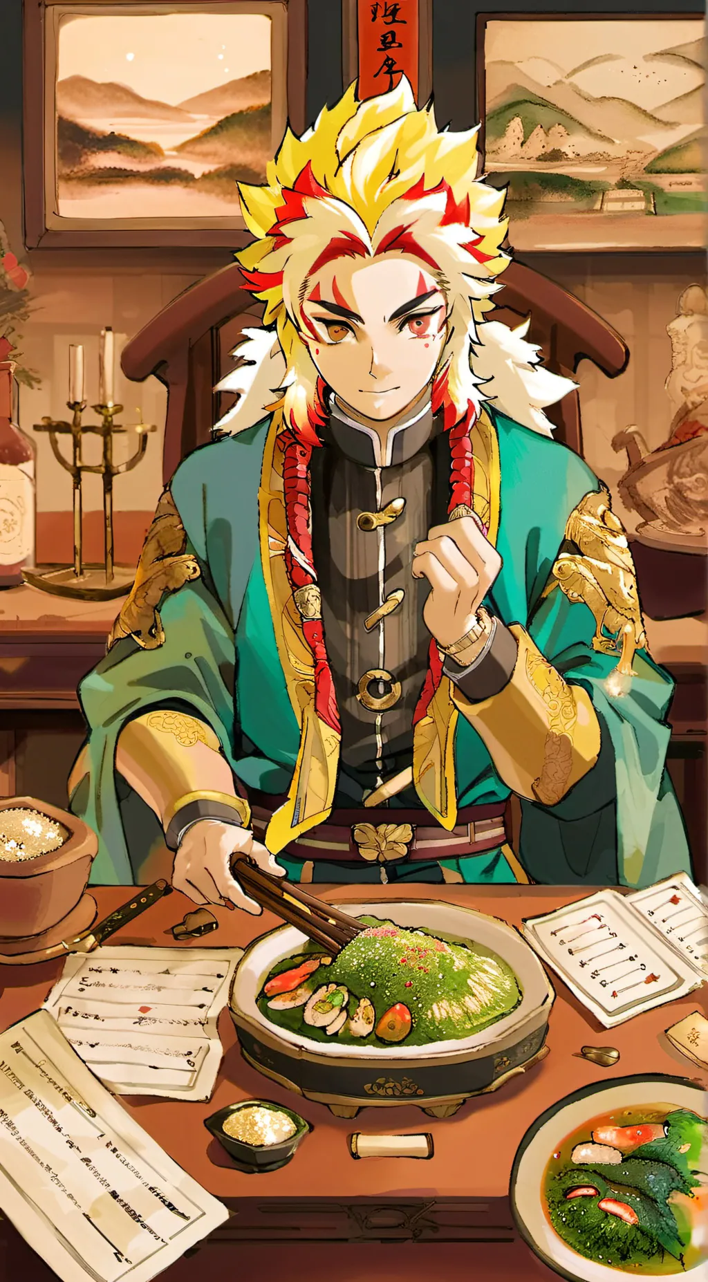 ai character: Renguku background