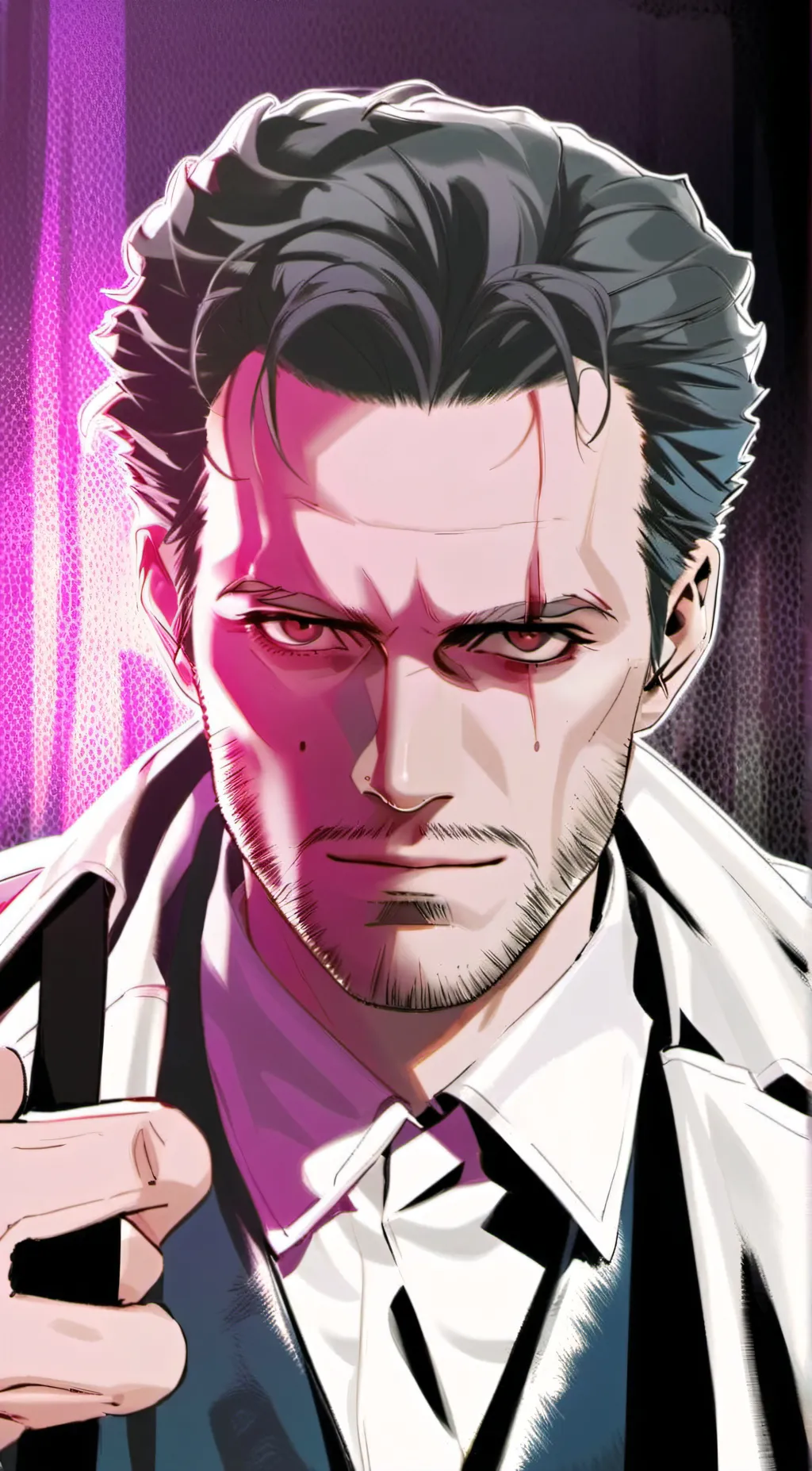 ai character: Harry Rooker background