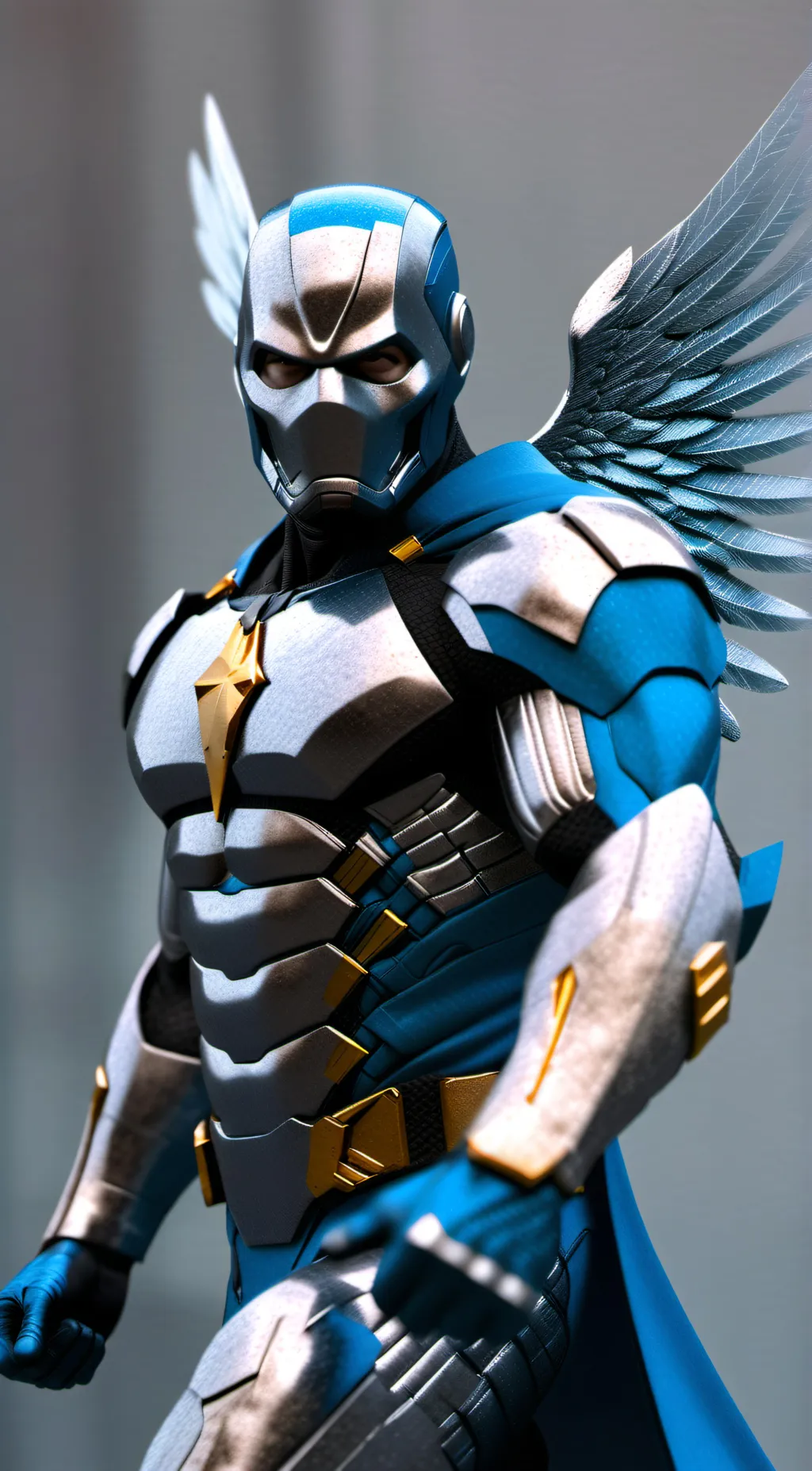ai character: The Winterhawk  background