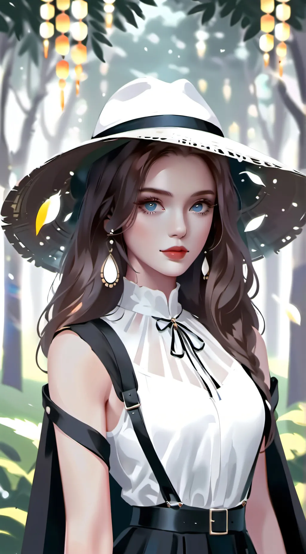ai character: Sandra background