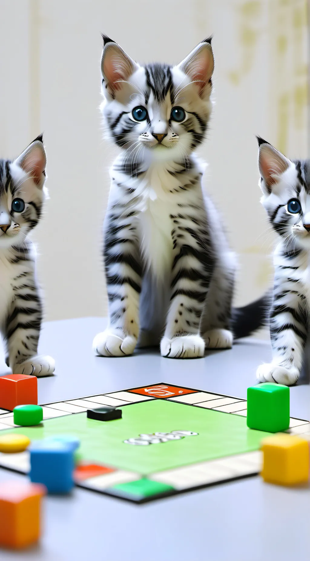ai character: Kitten family background