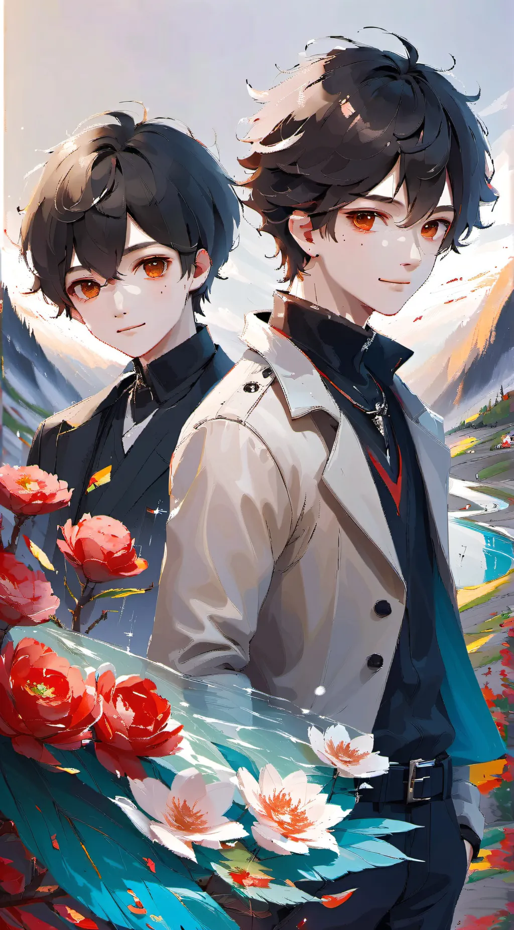 ai character: Hunter and Hayden background