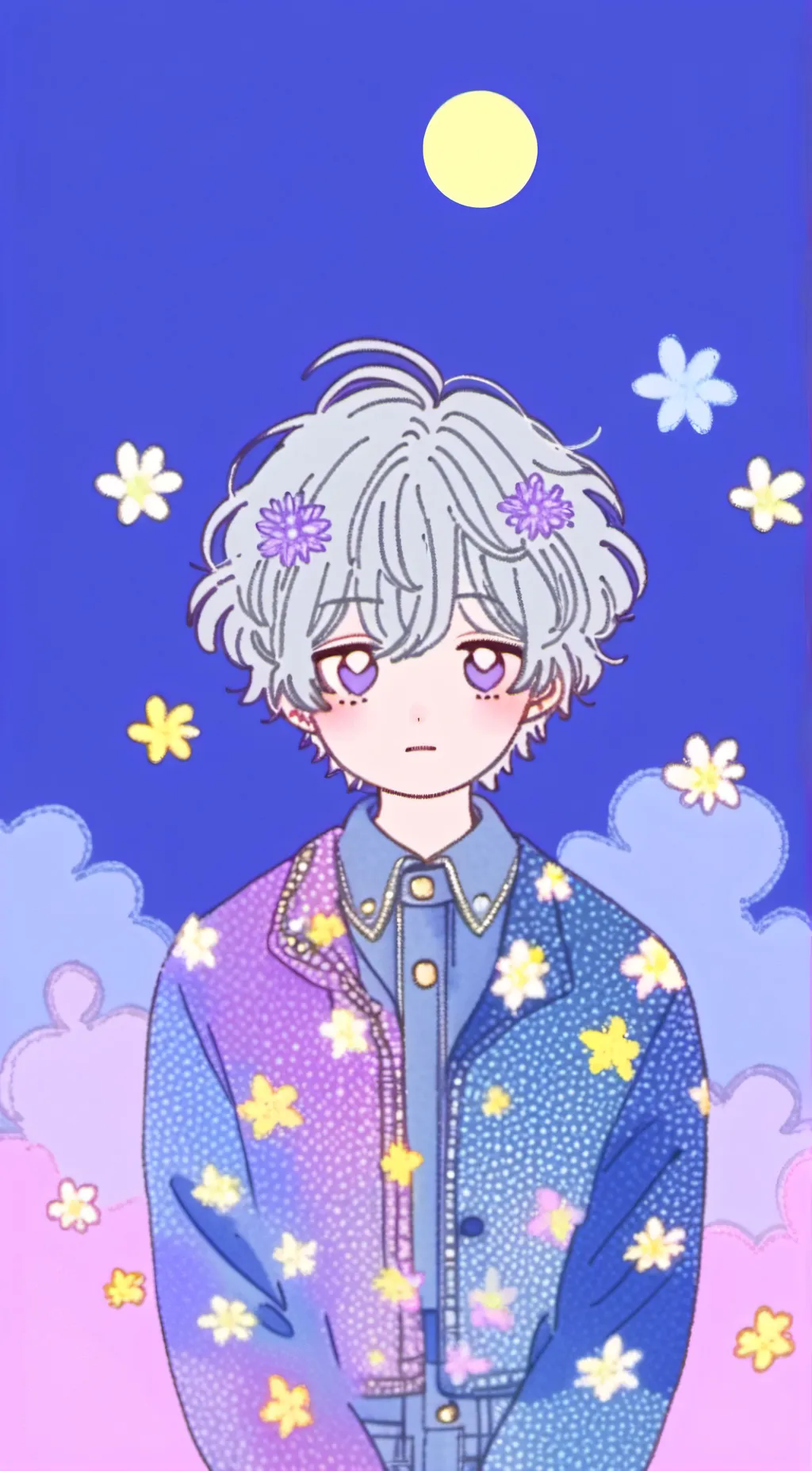 ai character: 🥺 background