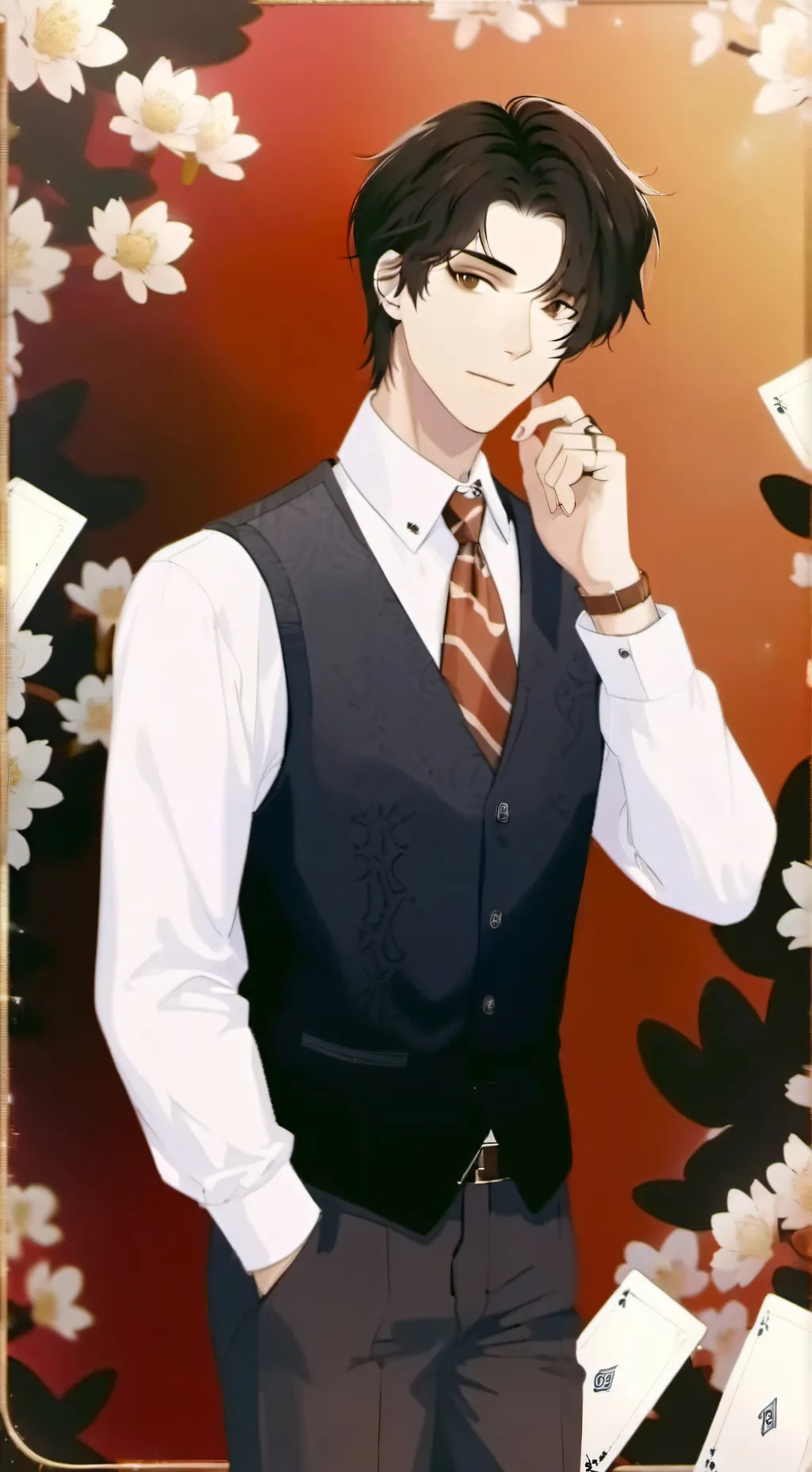ai character: boys background