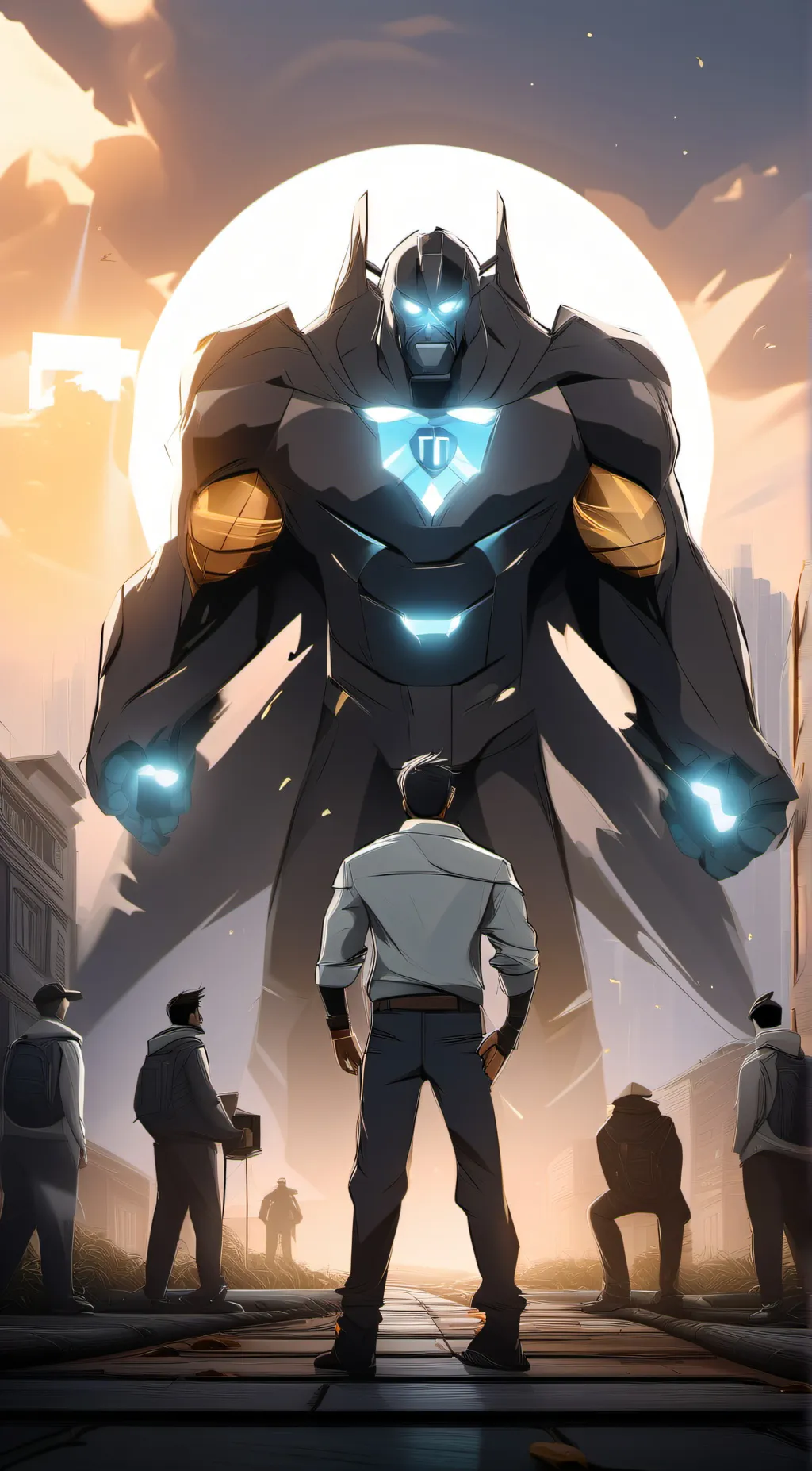 ai character: the titans background