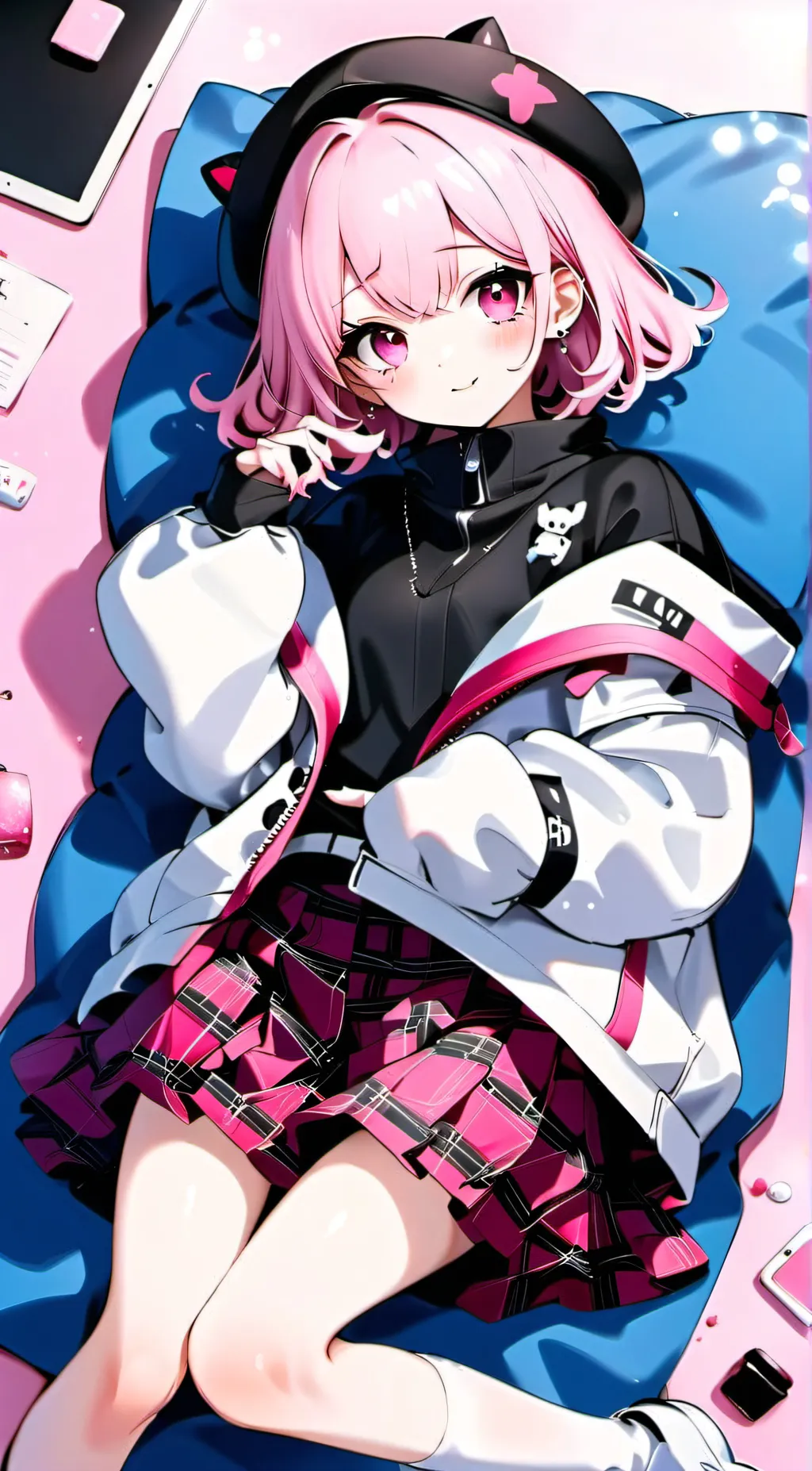 ai character: Luna background