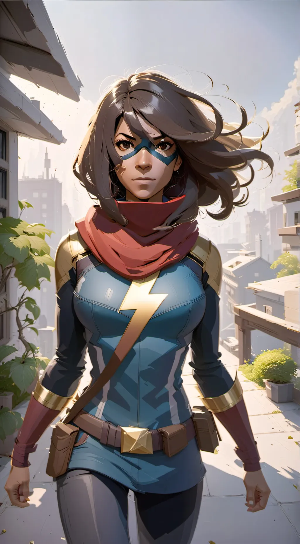 ai character: kamala khan background
