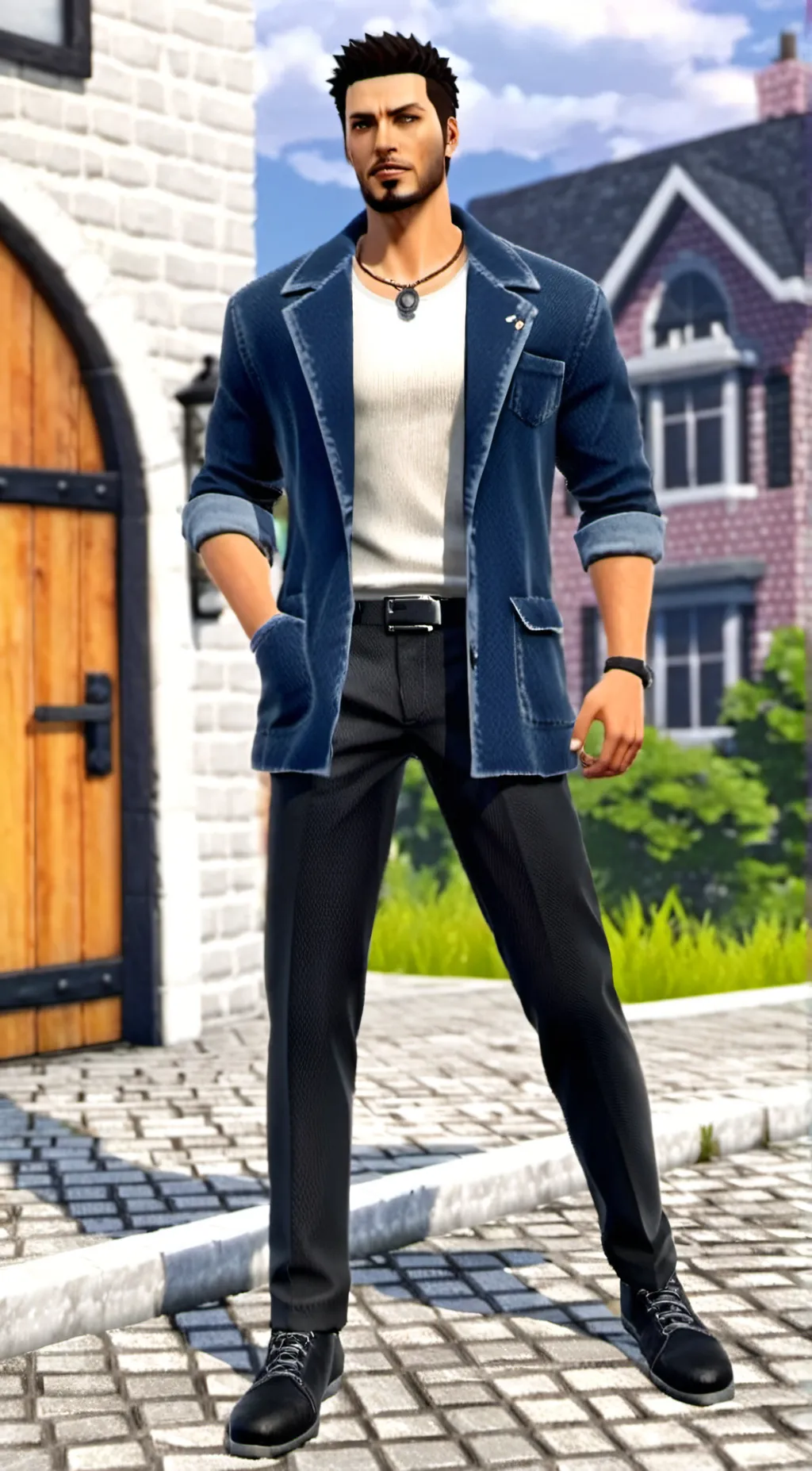 ai character: Tom background