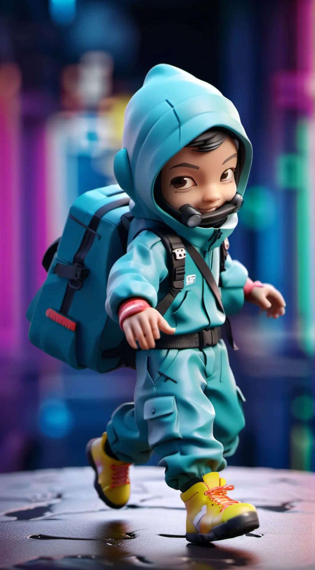 ai character: Hanna  background