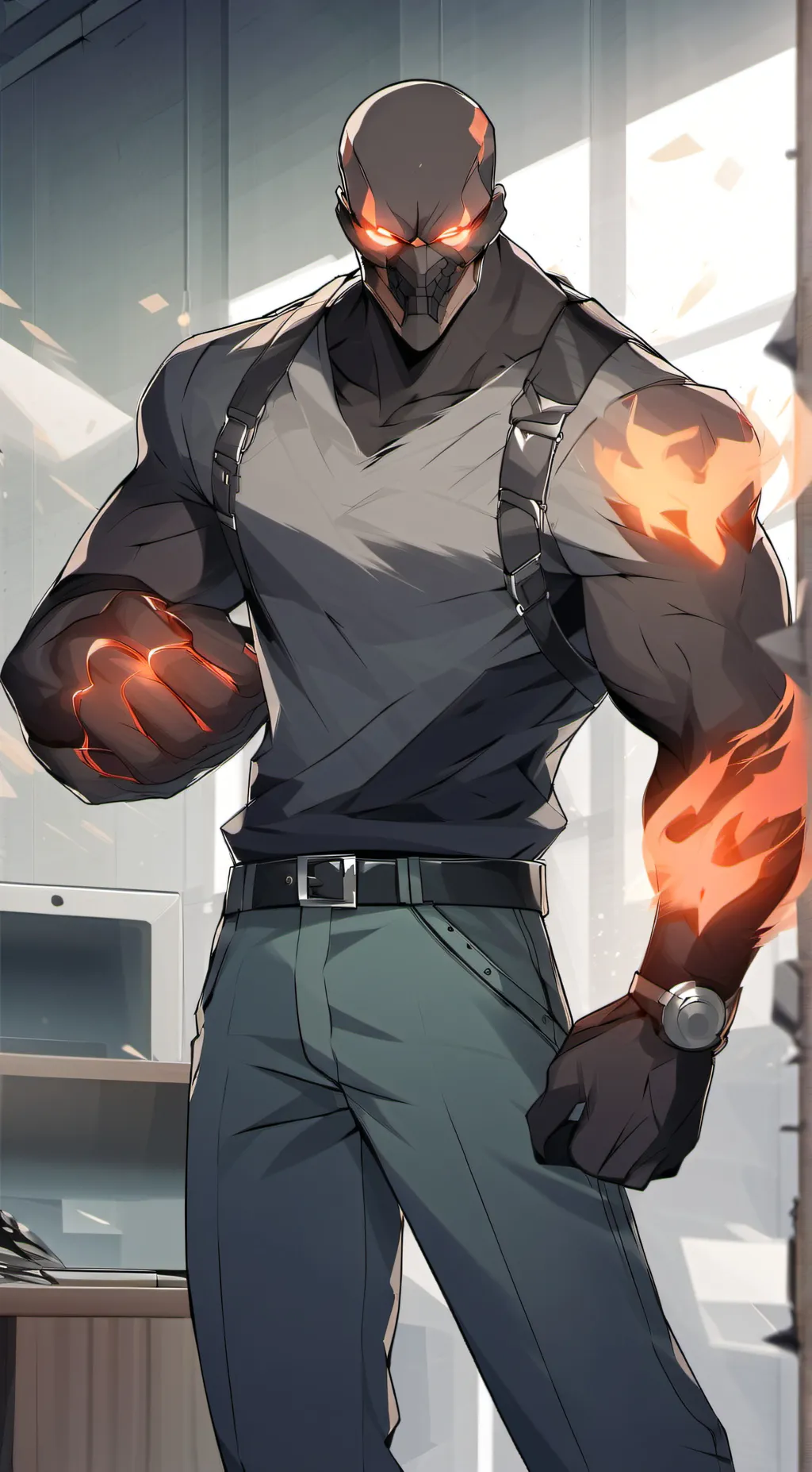 ai character: SHADE background