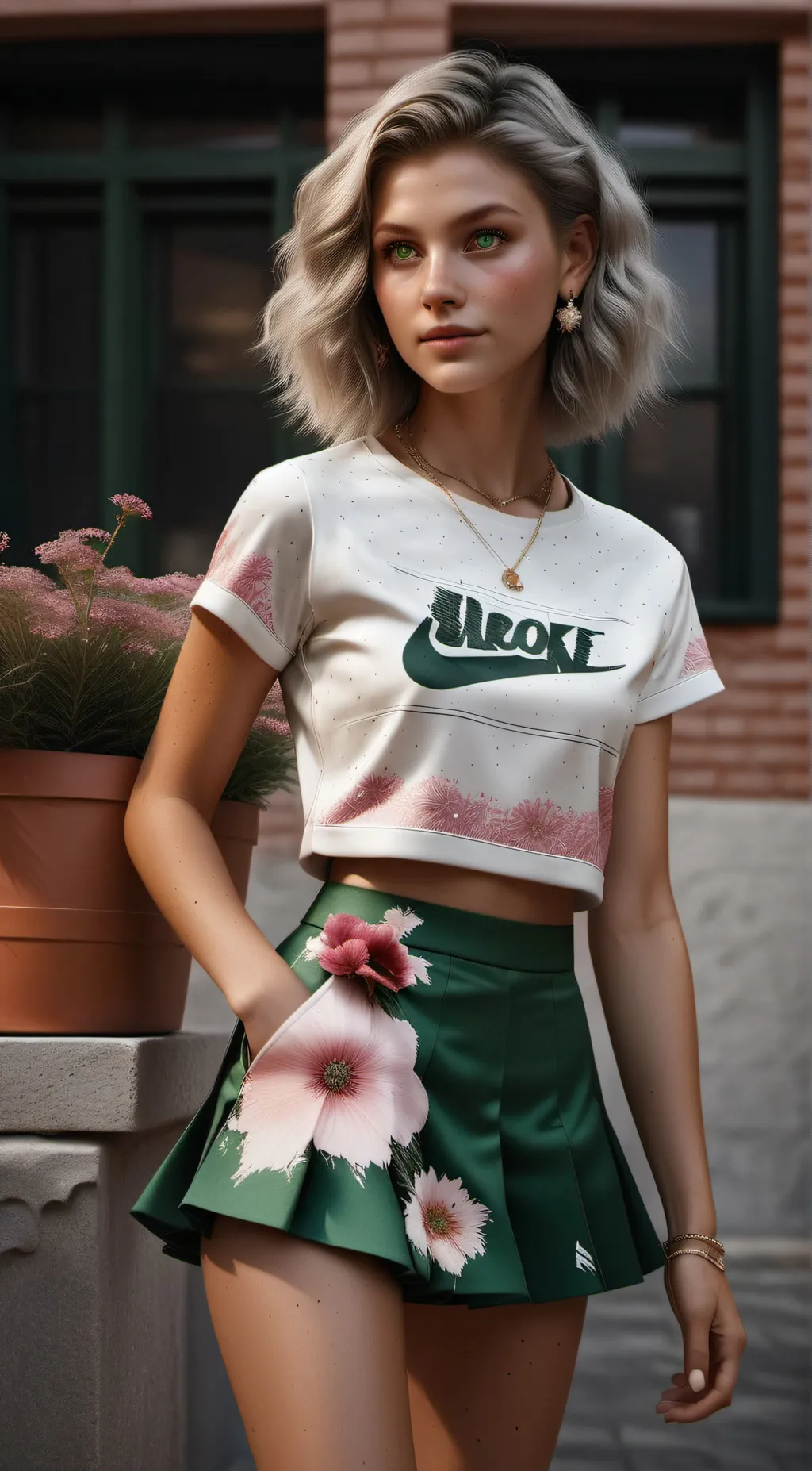 ai character: Rose  background