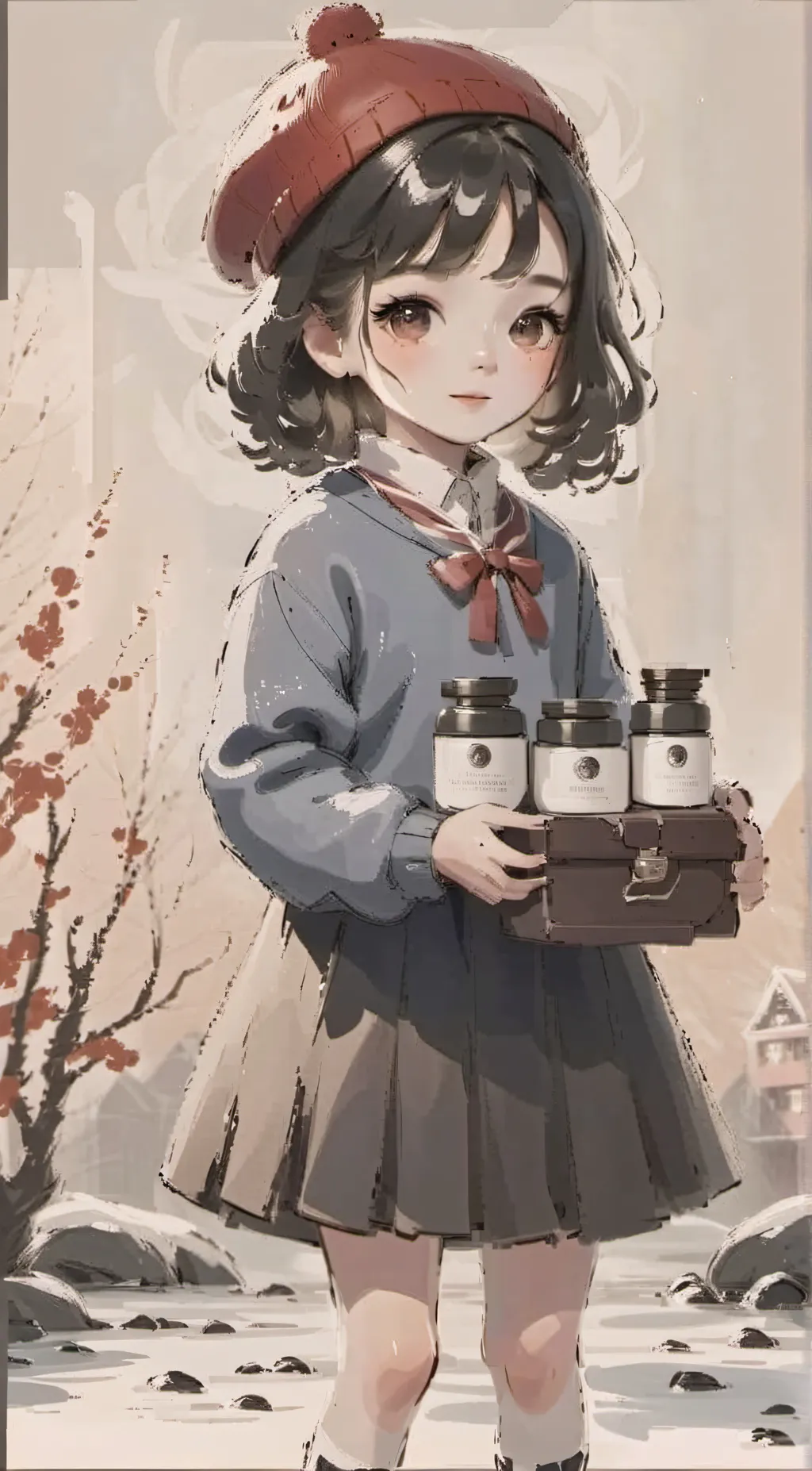 ai character: emma background