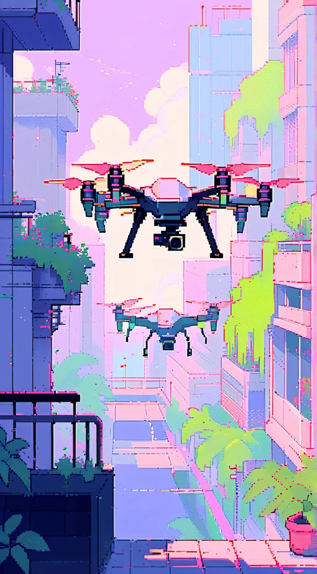 ai character: N x uzi background