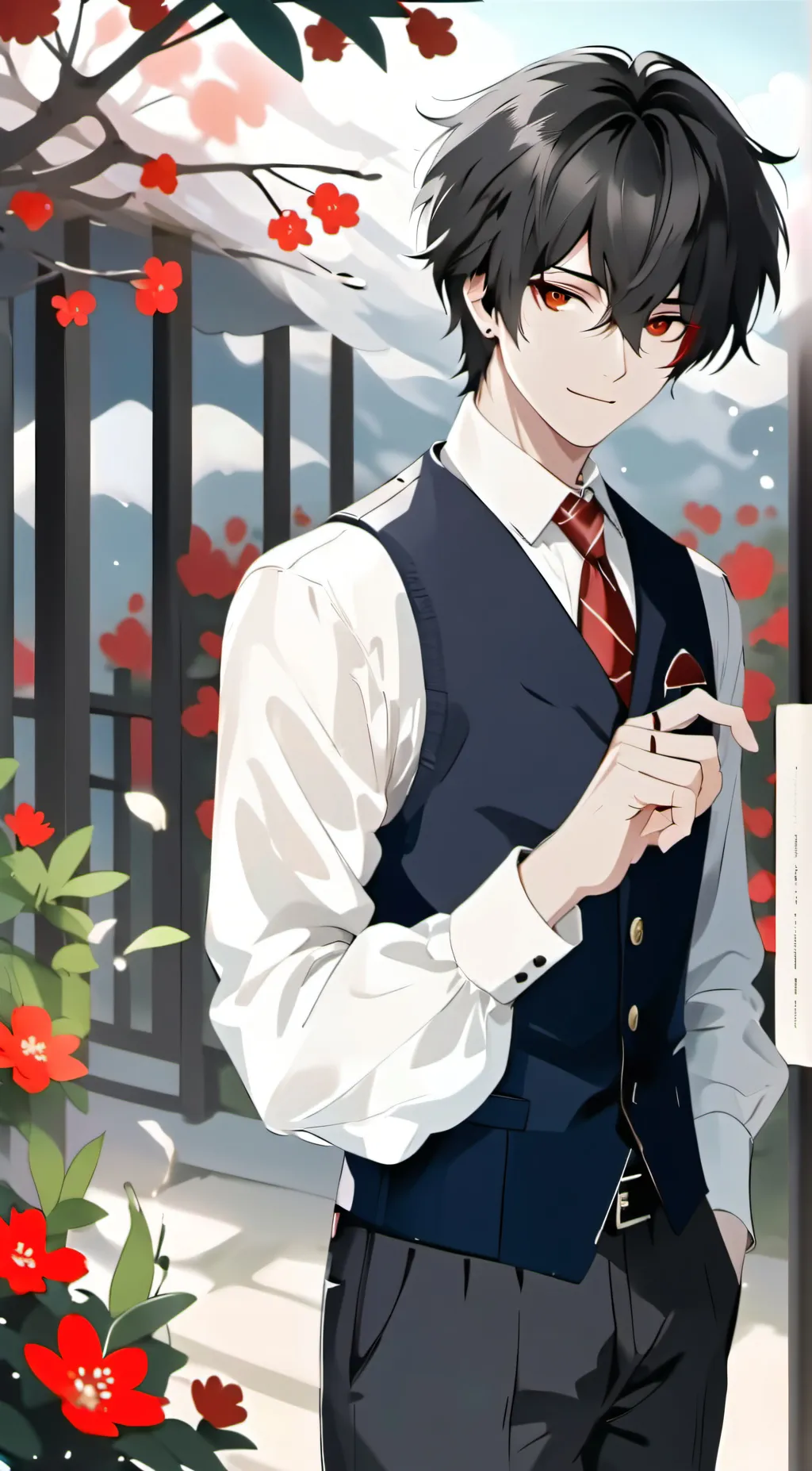 ai character: -Hashira- background