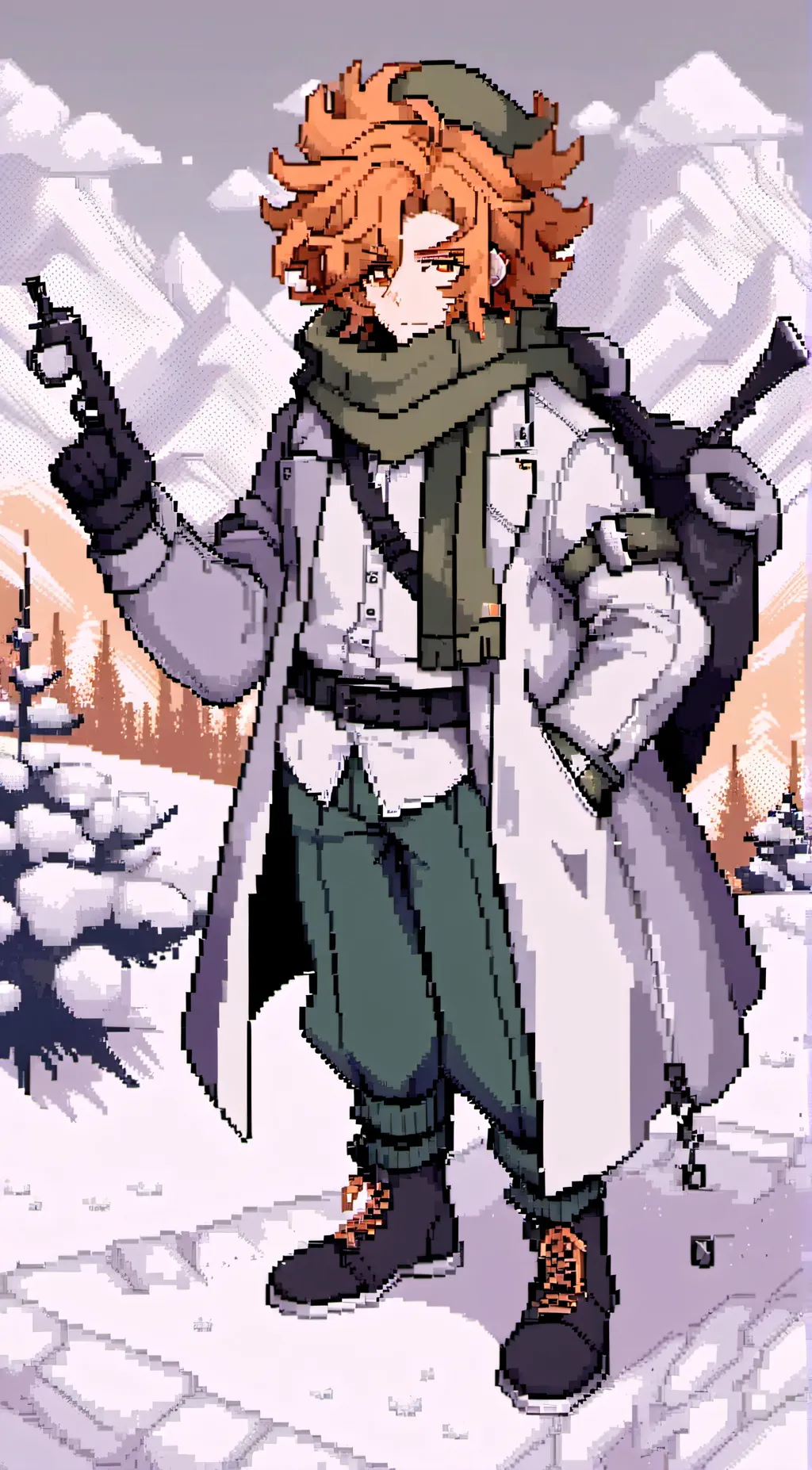 ai character: pixel kyle 2 background