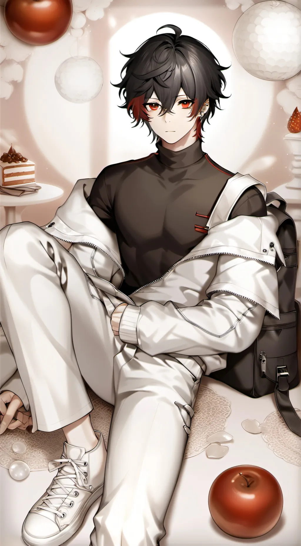 ai character: leo background