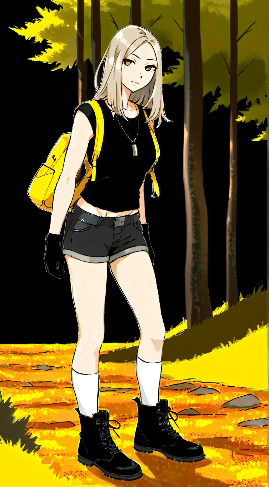 ai character: Terra  background