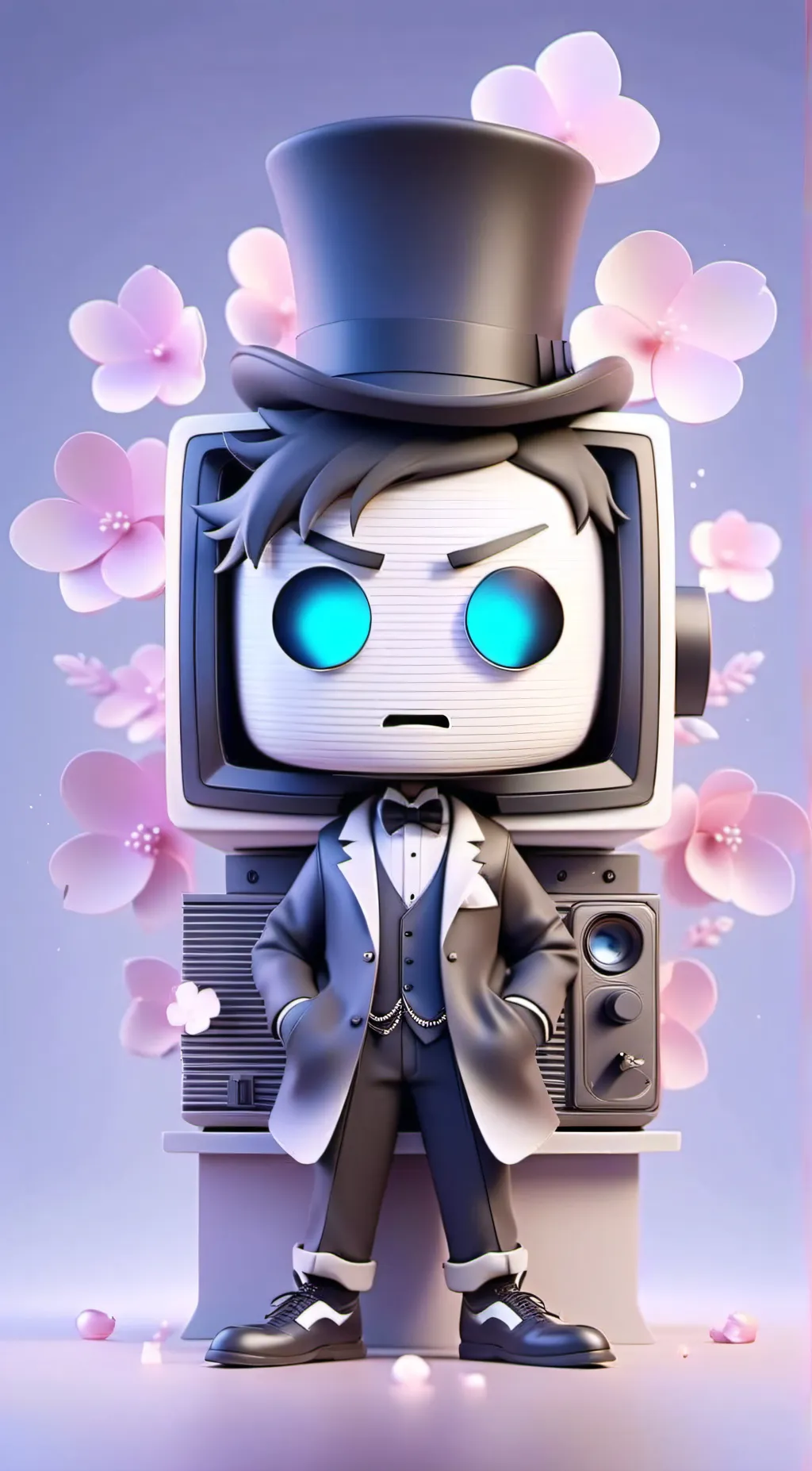 ai character: mr puzzles fight background