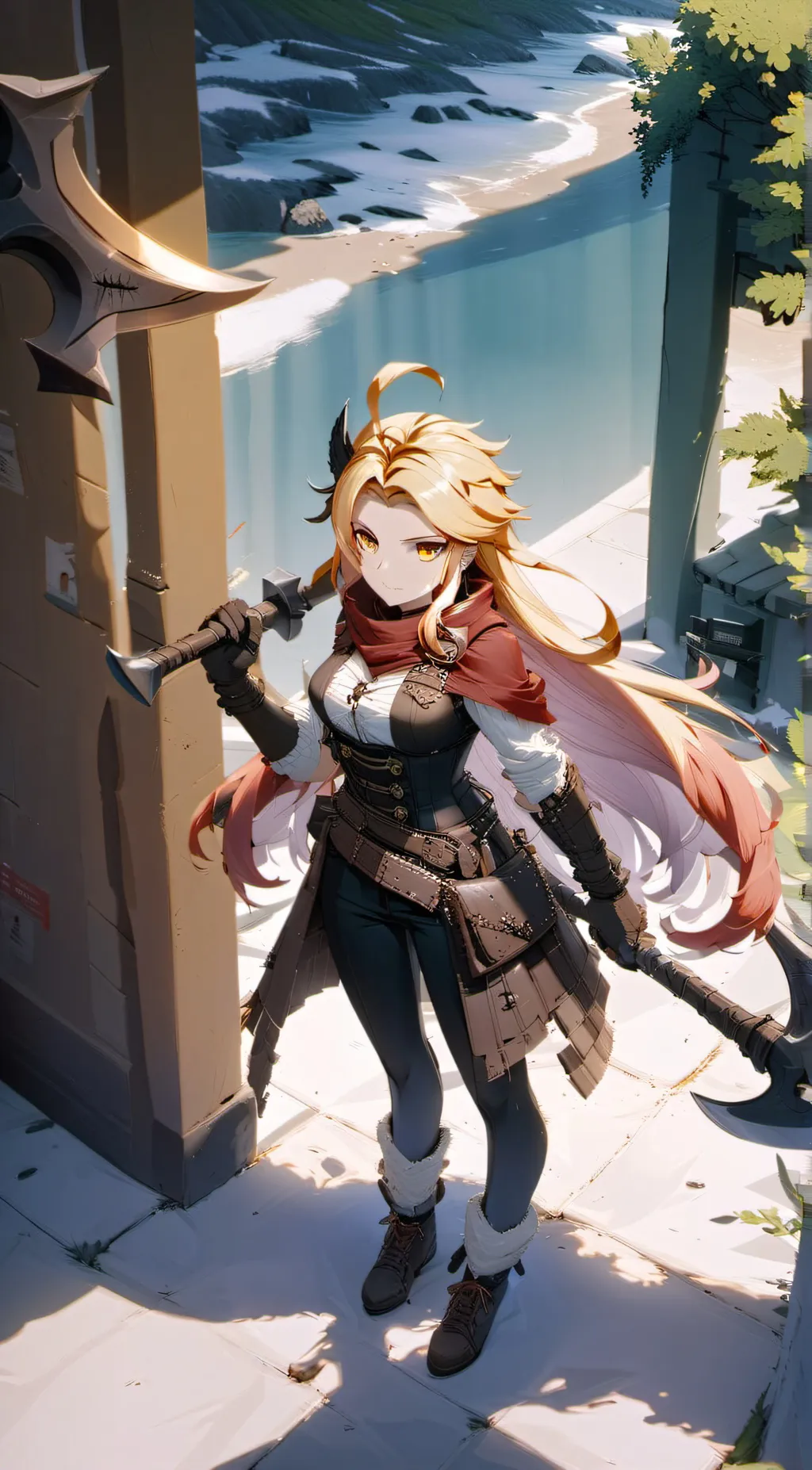 ai character: Ingrid Axemaster background