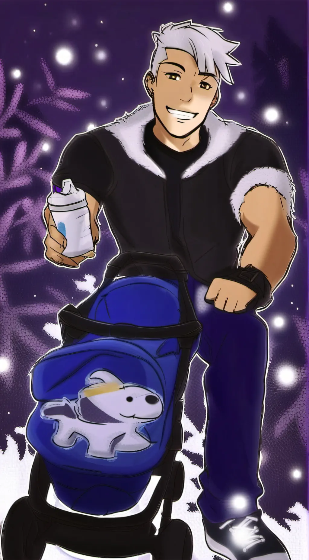ai character: Shiro  background