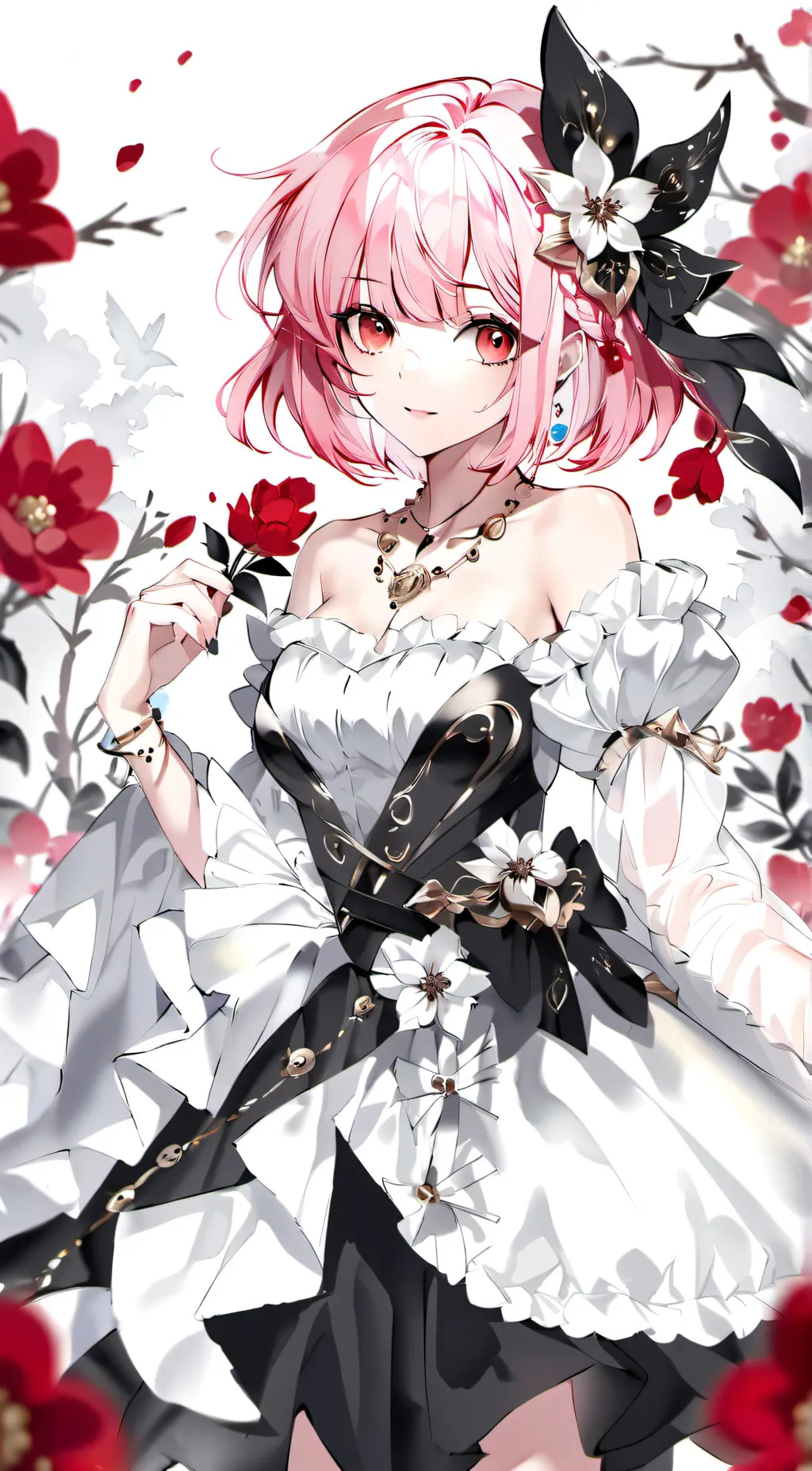 ai character: Luna background