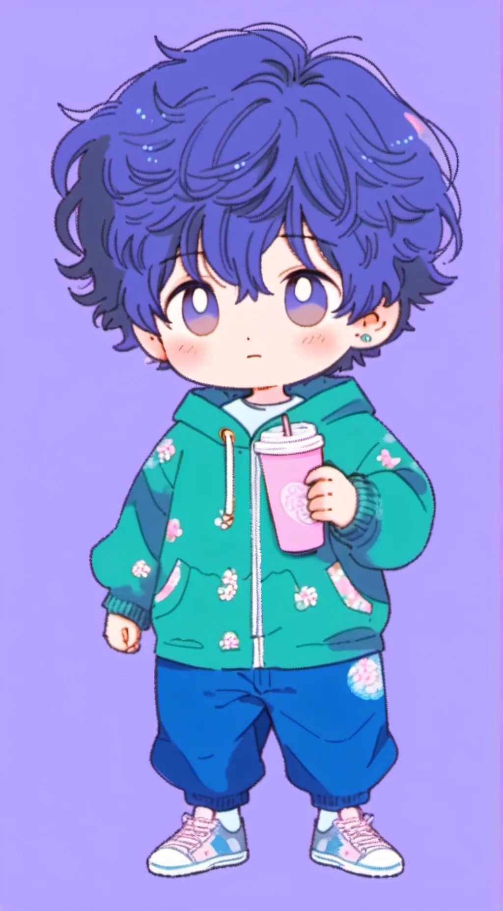 ai character: Cole  background